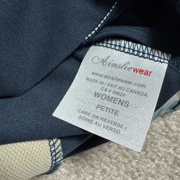 Ainsliewear Floral Sleeve dance leotard - Picture 3 of 3